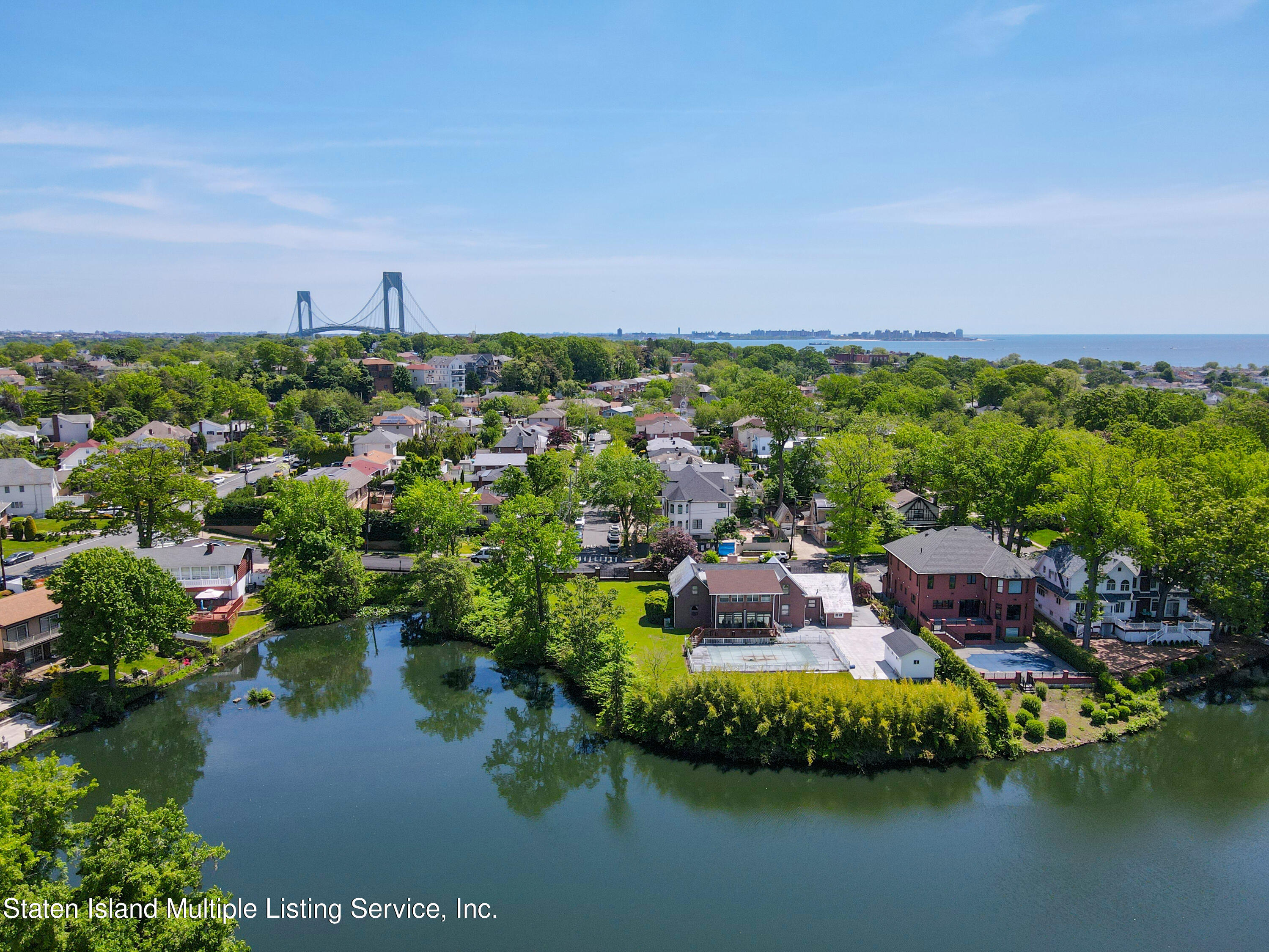 2209 Clove Road Staten Island, NY 10305 - Photo 31 of 38 a view of a lake with a city view