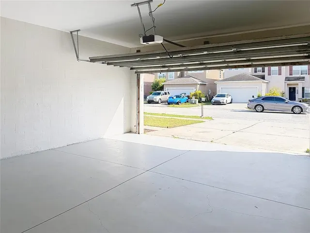 a house view with a garden