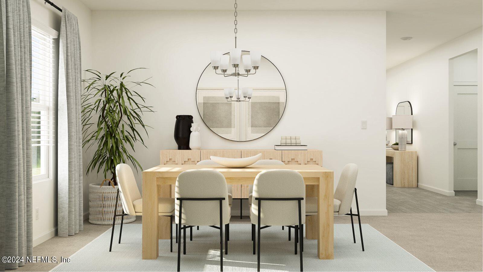 75729 Walking Path Lane Yulee, FL 32097 - Photo 23 of 40 a dining room with furniture and window