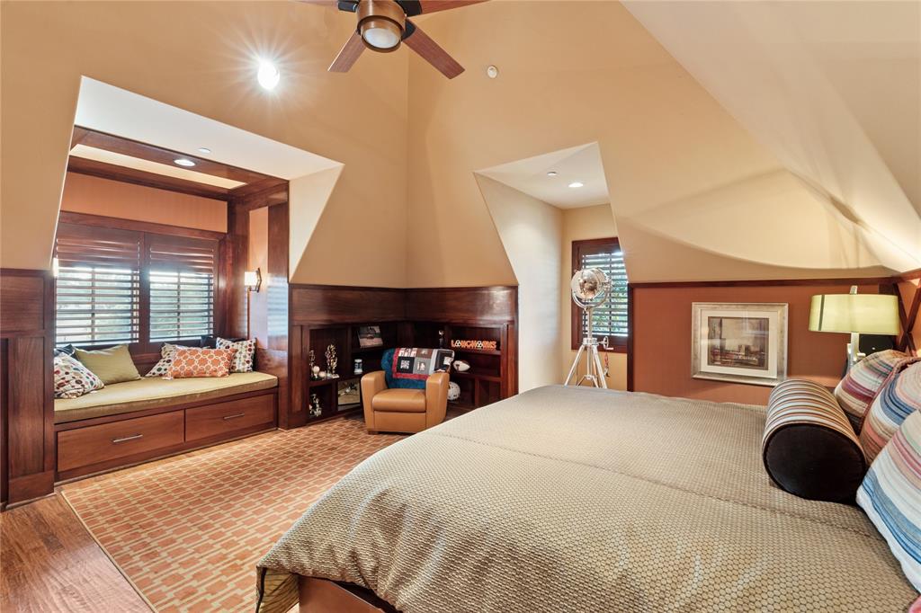 1201 Gray Branch Road McKinney, TX 75071 - Photo 29 of 40 a bedroom with a bed and a large window