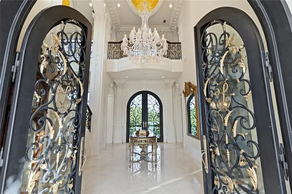 a view of a entryway door of the house