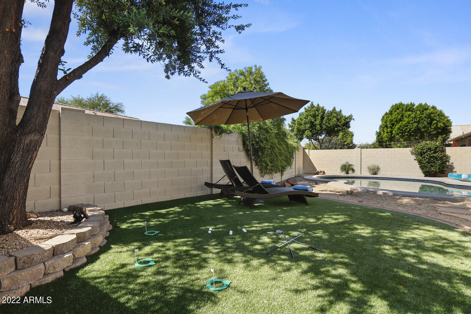 7435 East Rustling Pass Scottsdale, AZ 85255 - Photo 3 of 63 Lush yard area