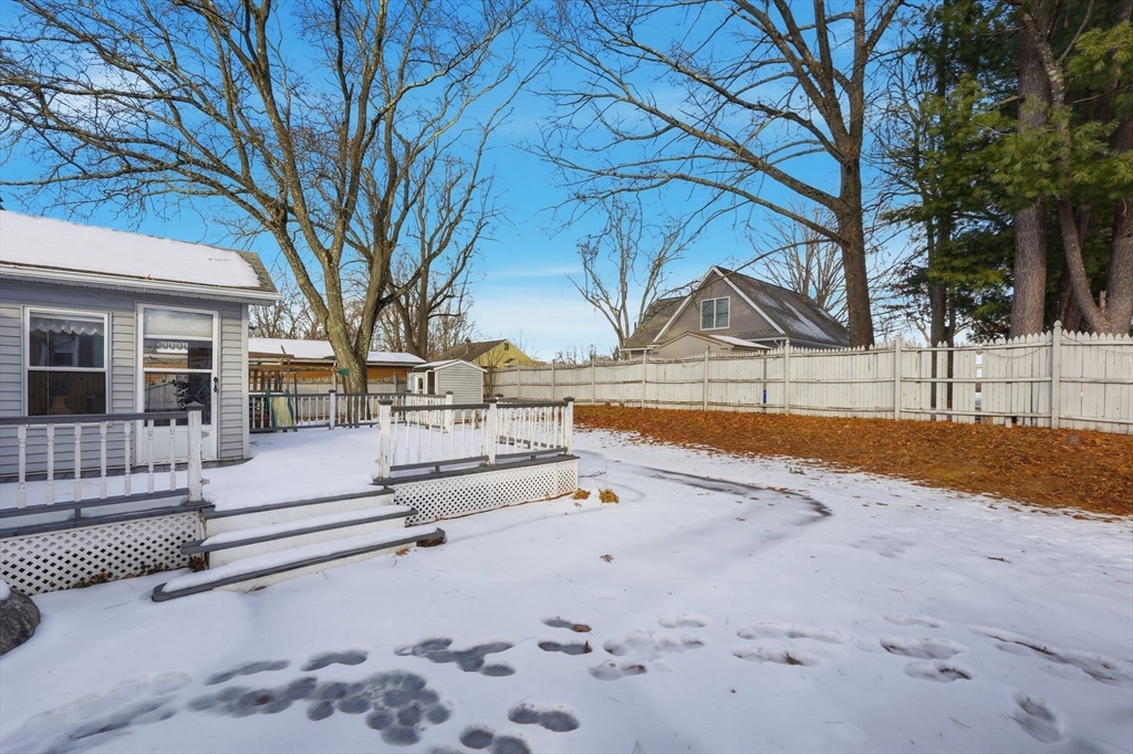 176 Silvin Road Chicopee, MA 01013 - Photo 25 of 32 a view of a house with a backyard