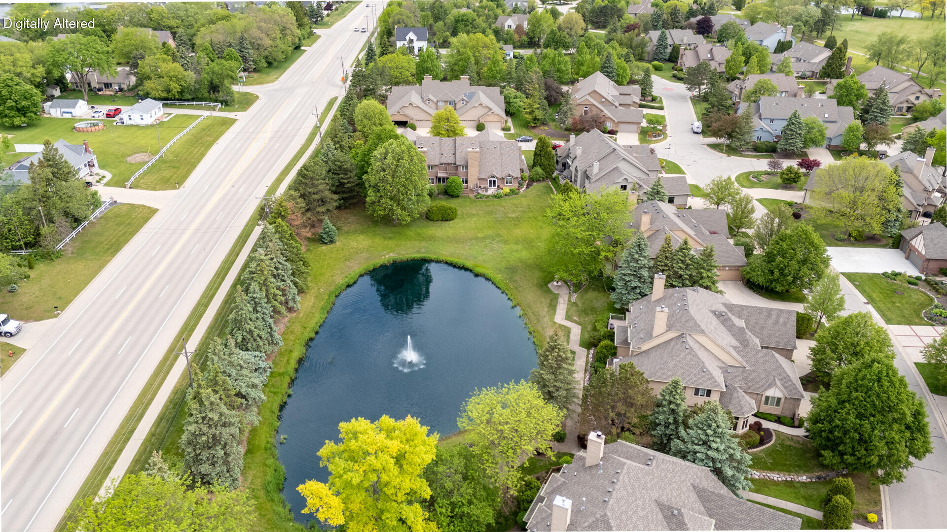 7519 Mallory Way Franklin, WI 53132 - Photo 5 of 35 Pond