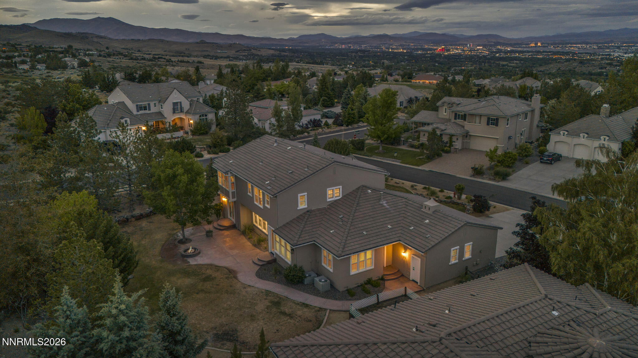 2965 Roundrock Court Reno, NV 89511 - Photo 33 of 40 an aerial view of a house with a yard