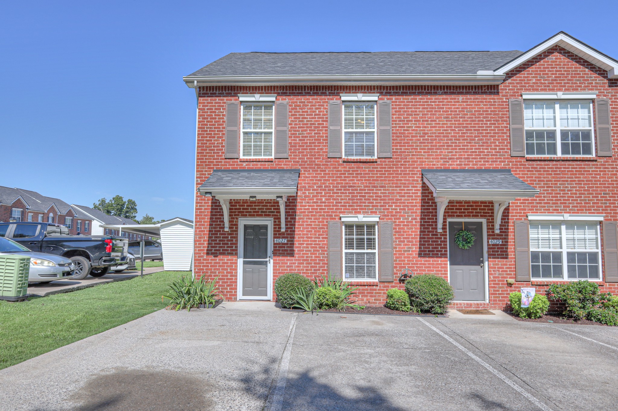 4027 Clinton Lane Spring Hill, TN 37174 - Photo 22 of 25 front view of house with a yard
