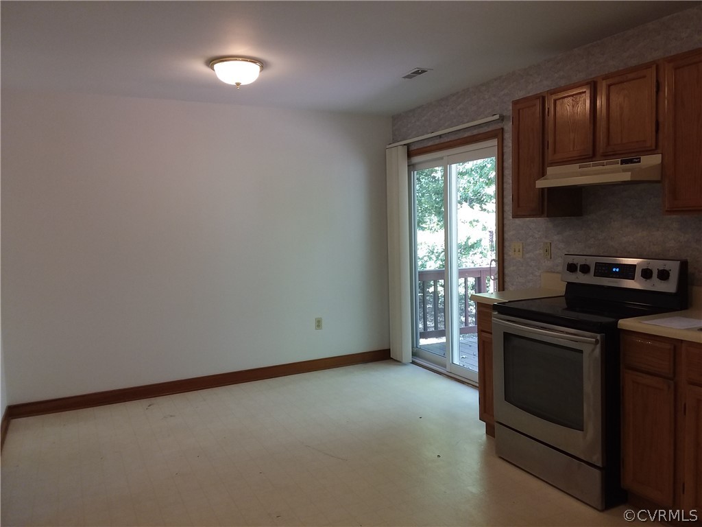 5302 Ridgerun Place Chesterfield, VA 23832 - Photo 4 of 16 a kitchen with a stove and a cabinet
