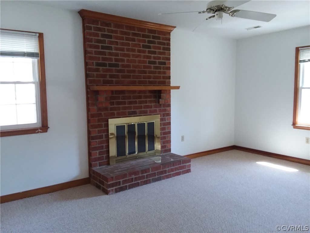 5302 Ridgerun Place Chesterfield, VA 23832 - Photo 7 of 16 a view of empty room with a fireplace