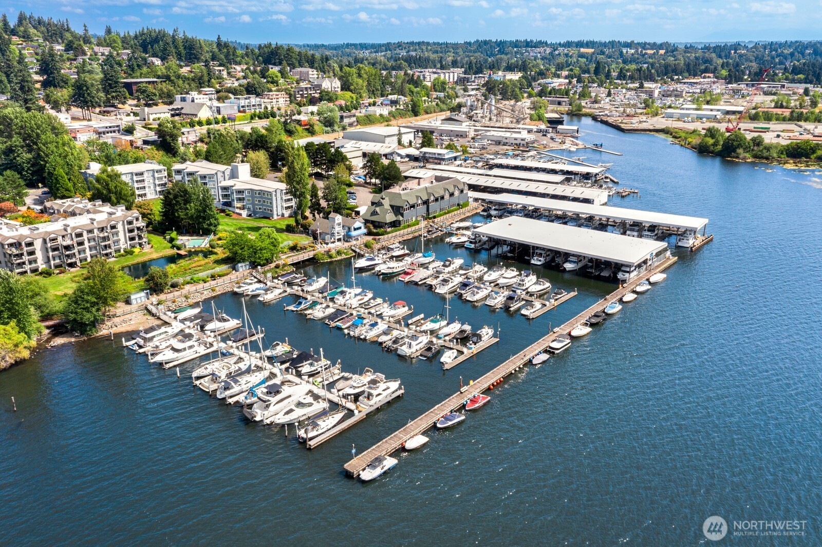 6155 Northeast 175th Street, Unit 227 Kenmore, WA 98028 - Photo 1 of 14 an aerial view of a city