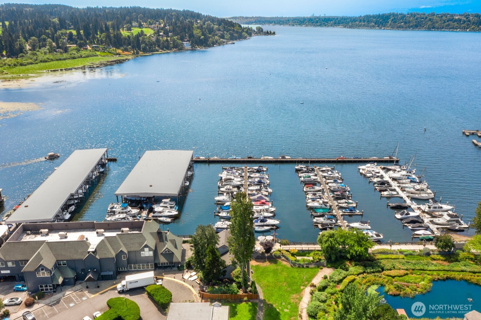 6155 Northeast 175th Street, Unit 227 Kenmore, WA 98028 - Photo 12 of 14 an aerial view of a city