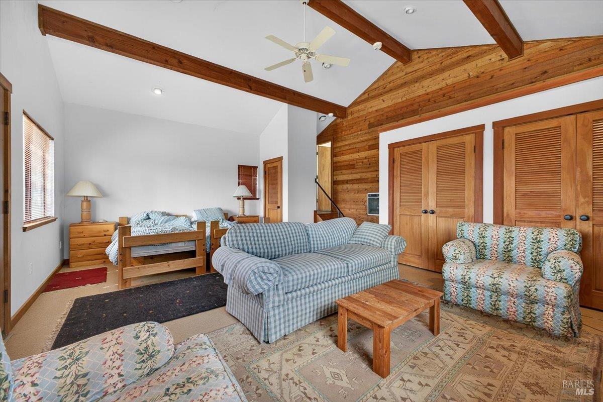 23881 Walling Road Geyserville, CA 95441 - Photo 19 of 40 a living room with furniture and a large window