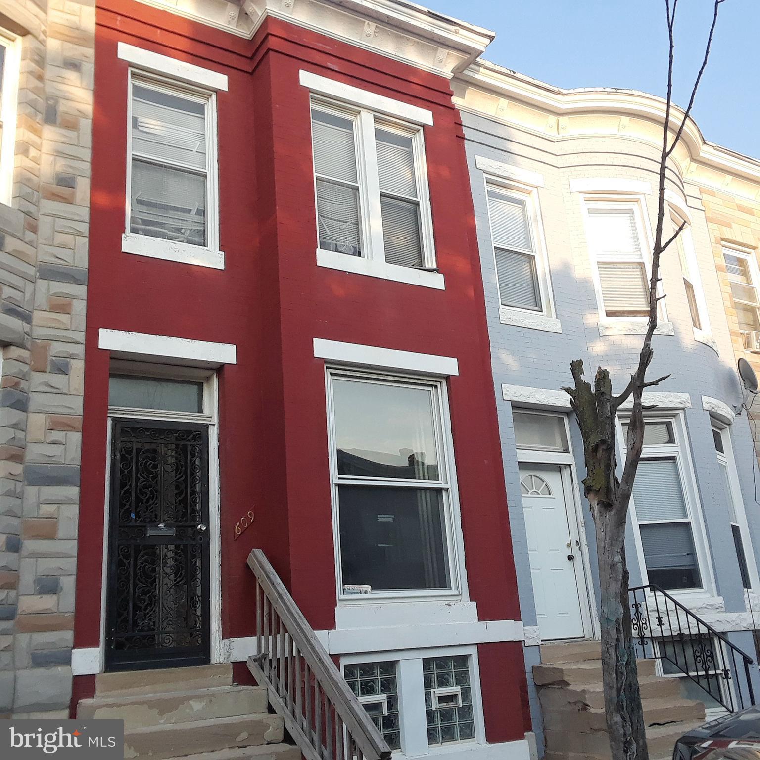 609 Appleton Street Baltimore, MD 21217 - Photo 1 of 15 Exterior (Front)