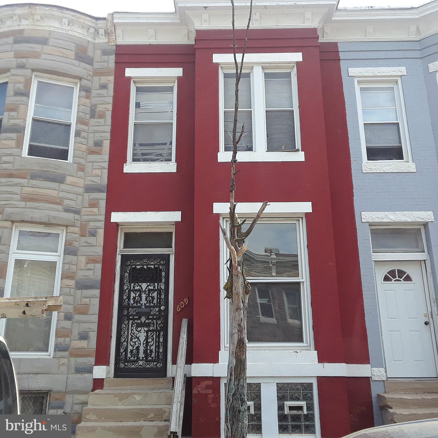 609 Appleton Street Baltimore, MD 21217 - Photo 2 of 15 Exterior (Front)