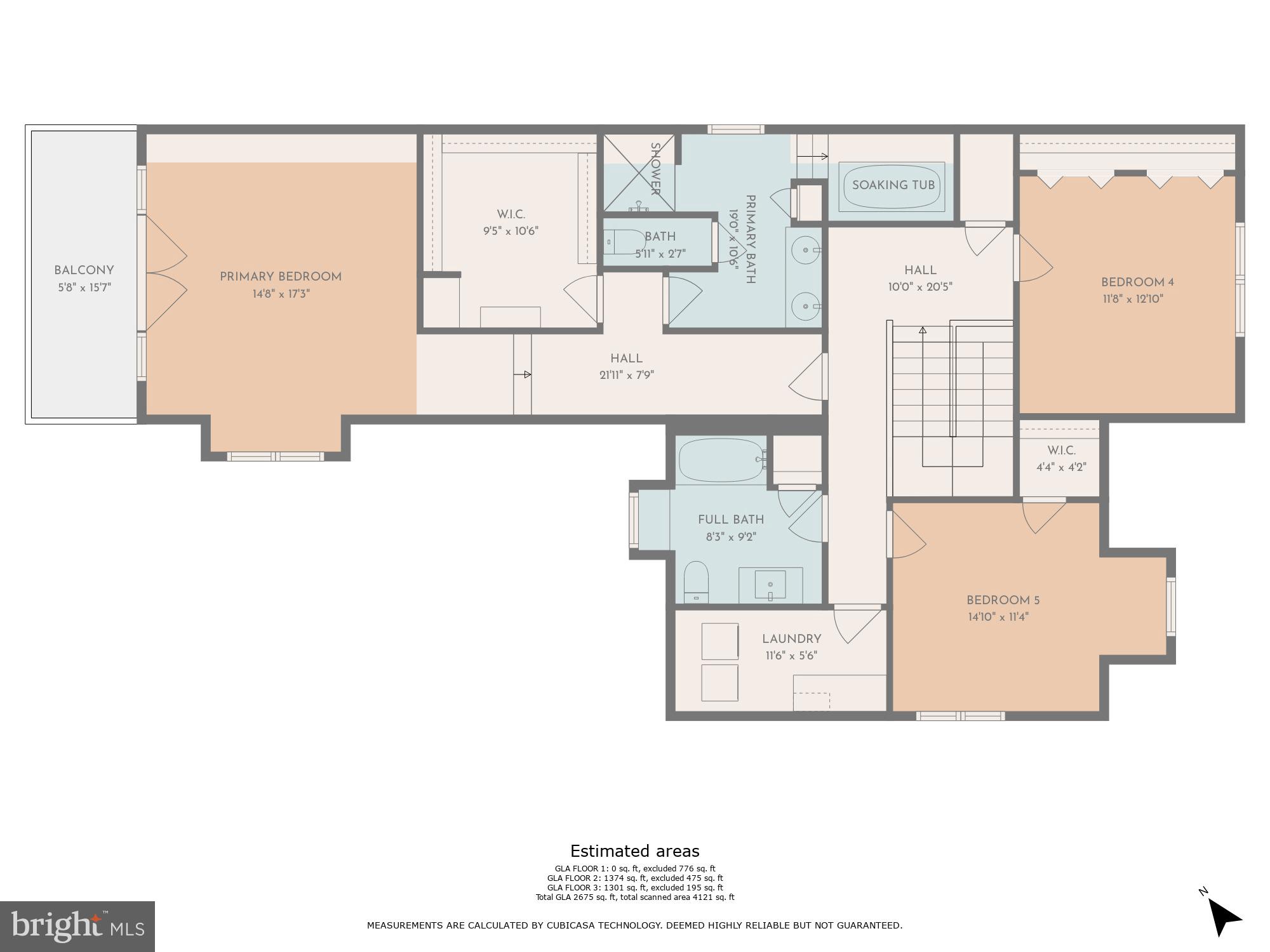 404 Calvert Road Stevensville, MD 21666 - Photo 49 of 51 Floor Plan: Upper Level