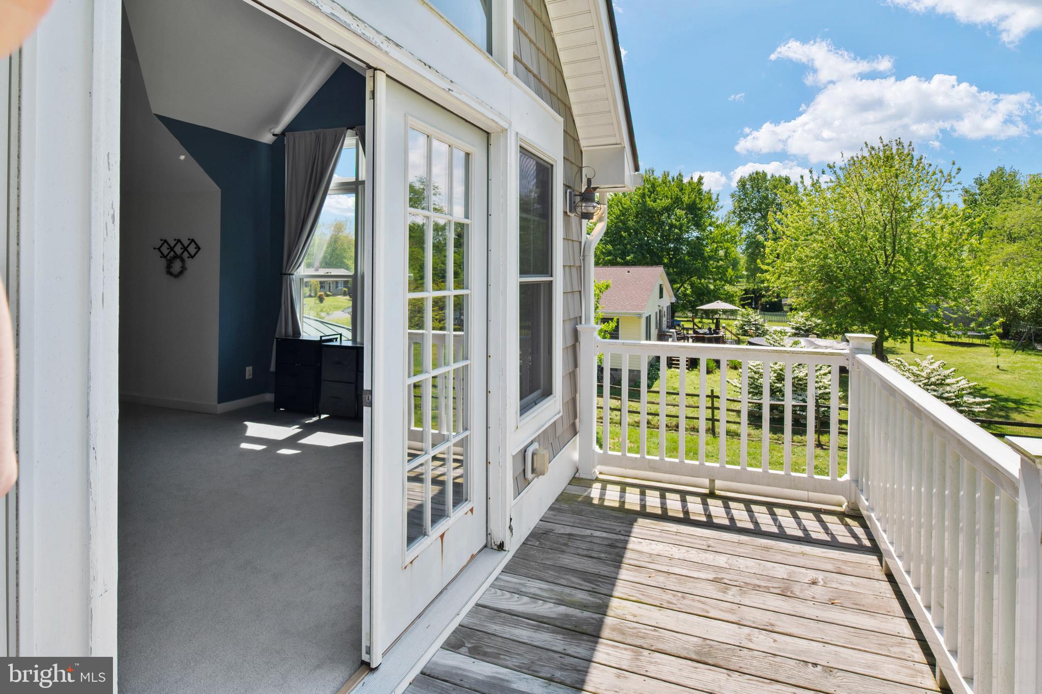 404 Calvert Road Stevensville, MD 21666 - Photo 26 of 51 Primary Bedroom to Balcony
