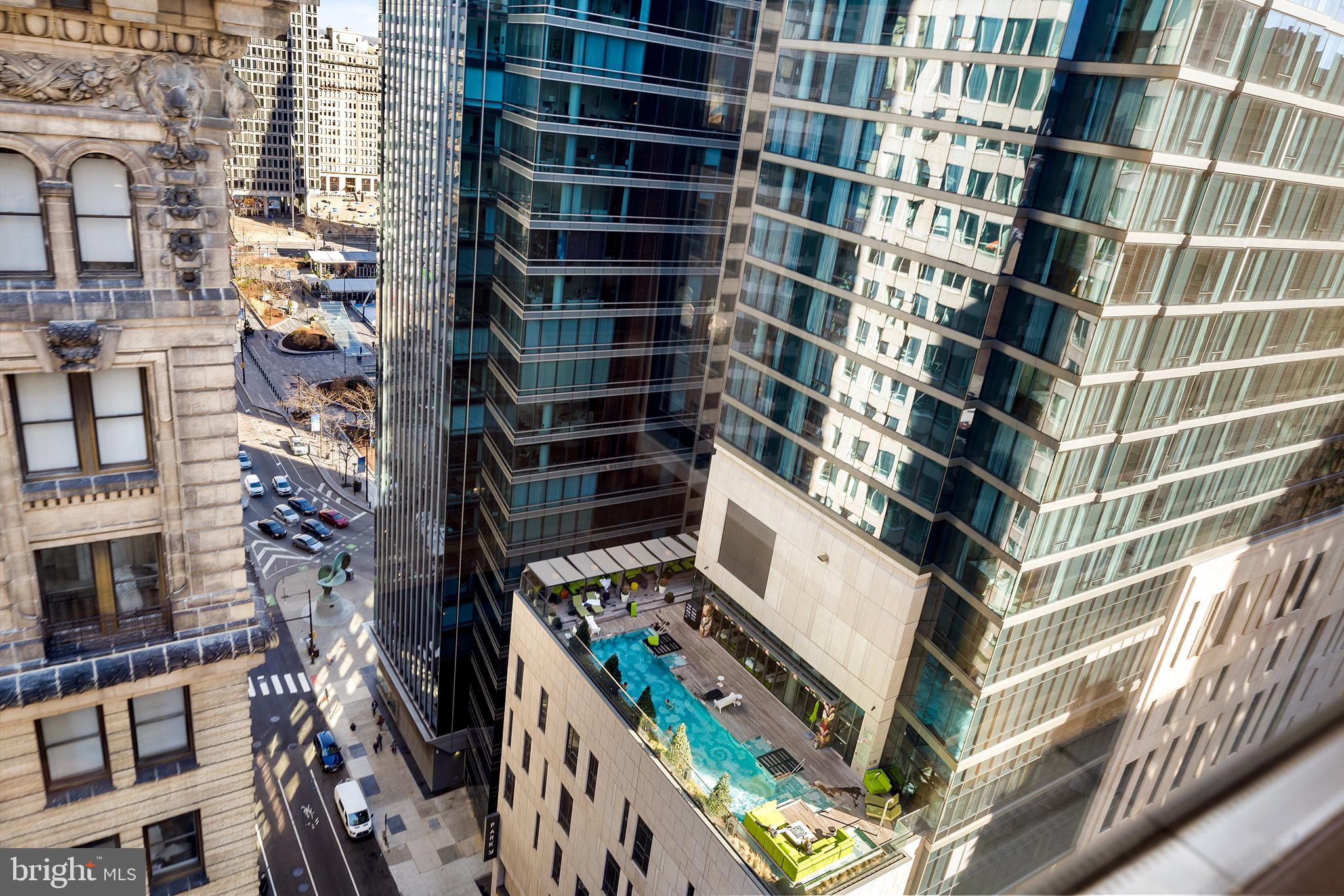 1500 Chestnut Street, Unit 18F Philadelphia, PA 19102 - Photo 14 of 26 View from main bedroom