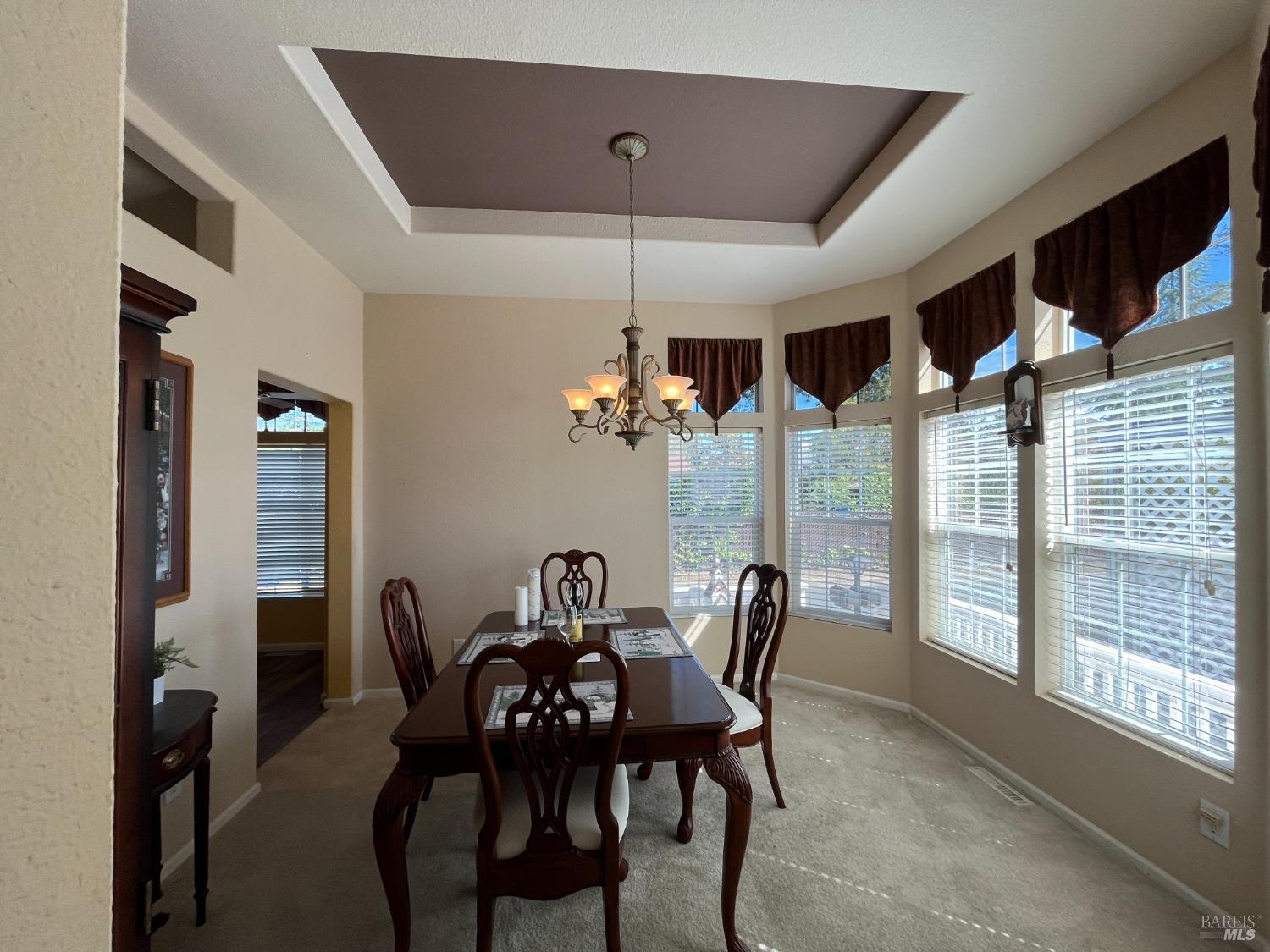 54 Norfolk Drive Santa Rosa, CA 95401 - Photo 5 of 57 a view of a dining room with furniture window and outside view