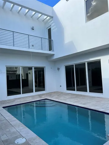 a view of a house with a porch