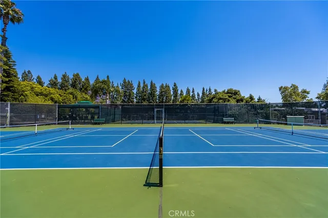 a view of a tennis court