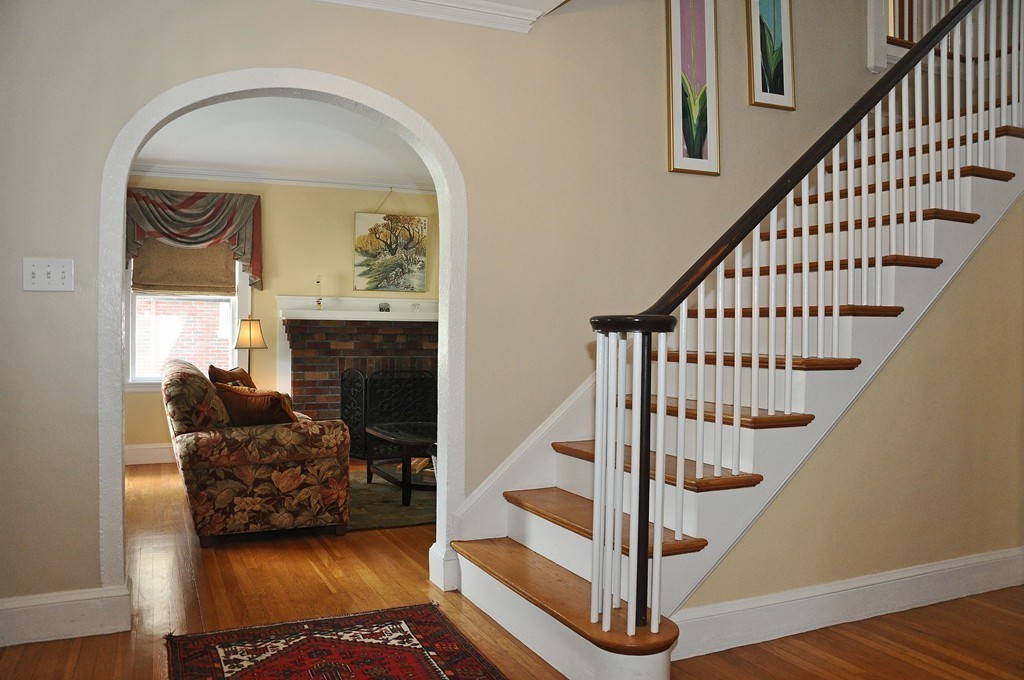 69 Reedsdale Road Milton, MA 02186 - Photo 2 of 13 a view of entryway and hall with wooden floor