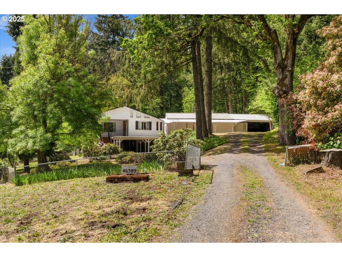 46389 Southwest Patton Valley Road Gaston, OR 97119 - Photo 3 of 48 a house view with a backyard space
