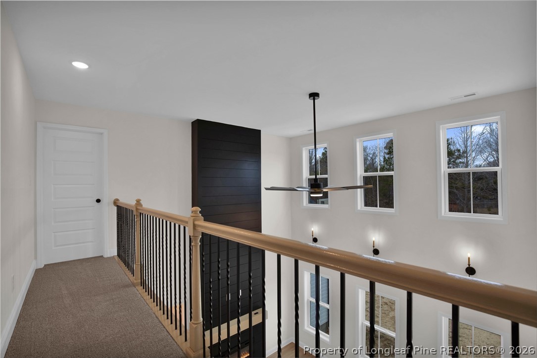 116 Surveyor Street Raeford, NC 28376 - Photo 35 of 45 a view of hallway with windows