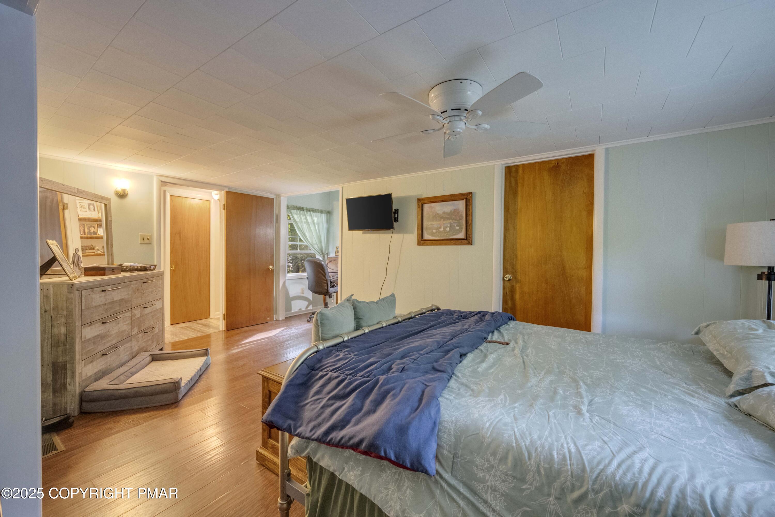 117 Streamside Street Kunkletown, PA 18058 - Photo 28 of 37 a bedroom with a bed and a couch