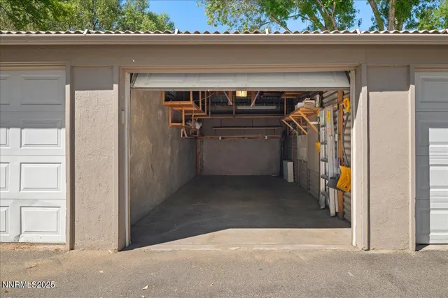 a view of storage and utility room