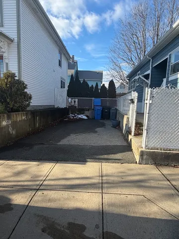 a view of a house with a patio