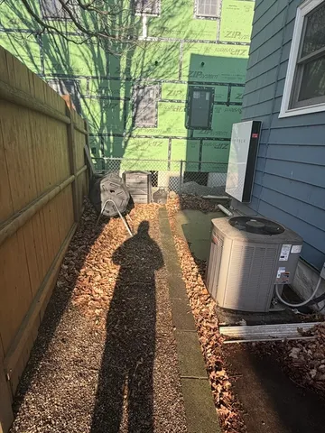 a view of water heater room