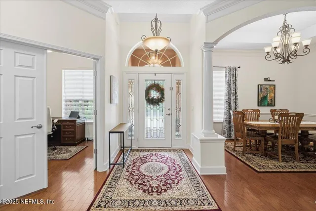 a kitchen with stainless steel appliances granite countertop a stove and more cabinets