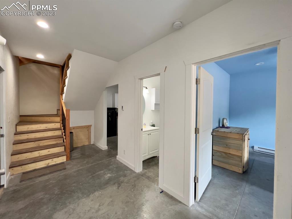 188 Keepsake Loop Westcliffe, CO 81252 - Photo 31 of 37 a view of livingroom with furniture and stairs