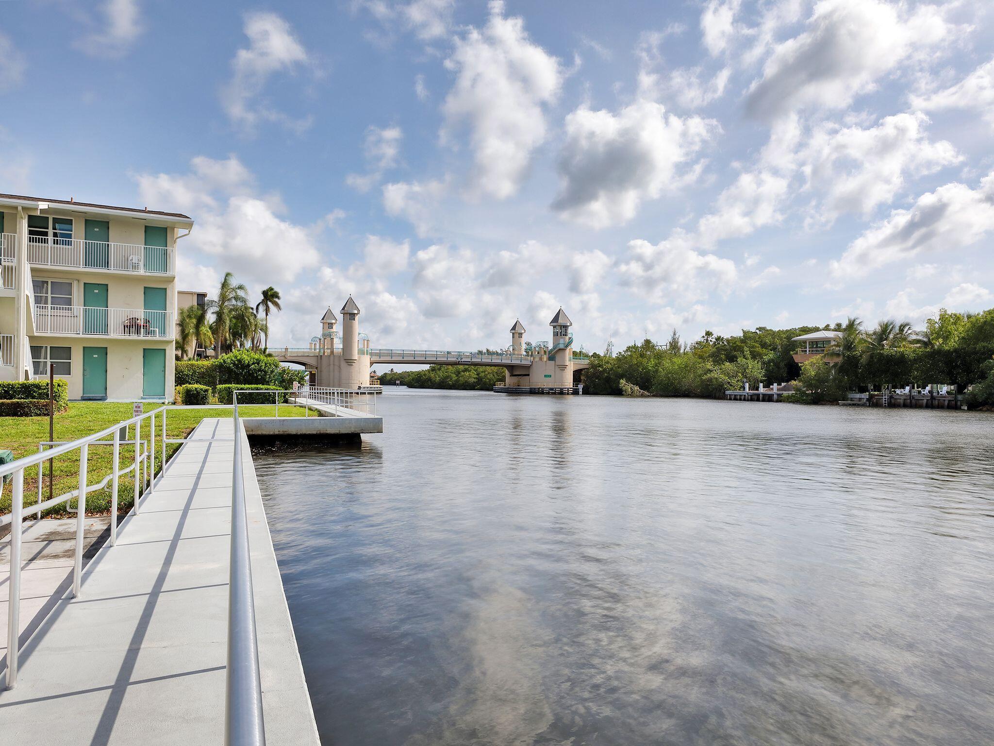 340 Horizon West, Unit 203 Boynton Beach, FL 33435 - Photo 38 of 45 a view of river and deck