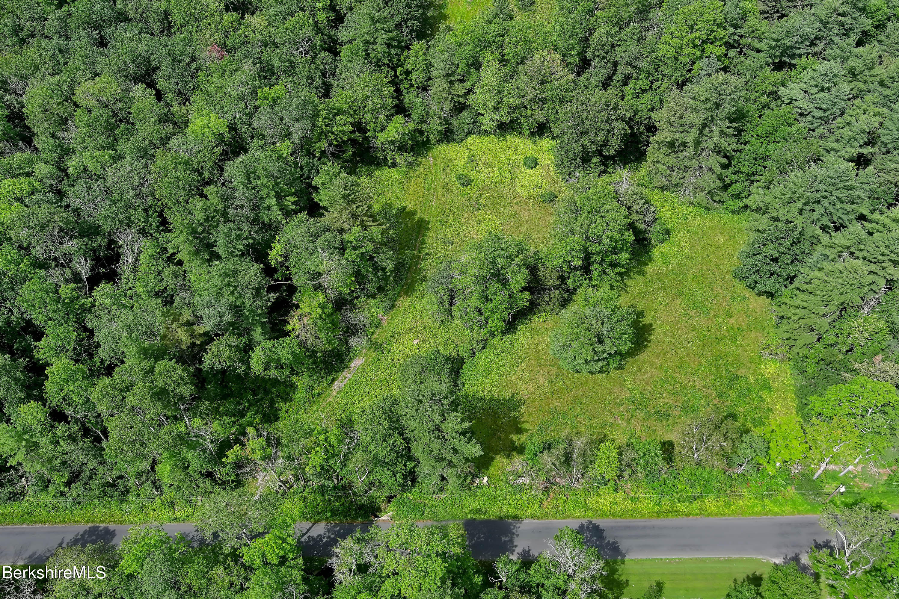 0 Town Hill Road Sandisfield, MA 01255 - Photo 8 of 21 an aerial view of residential house with outdoor space and trees all around