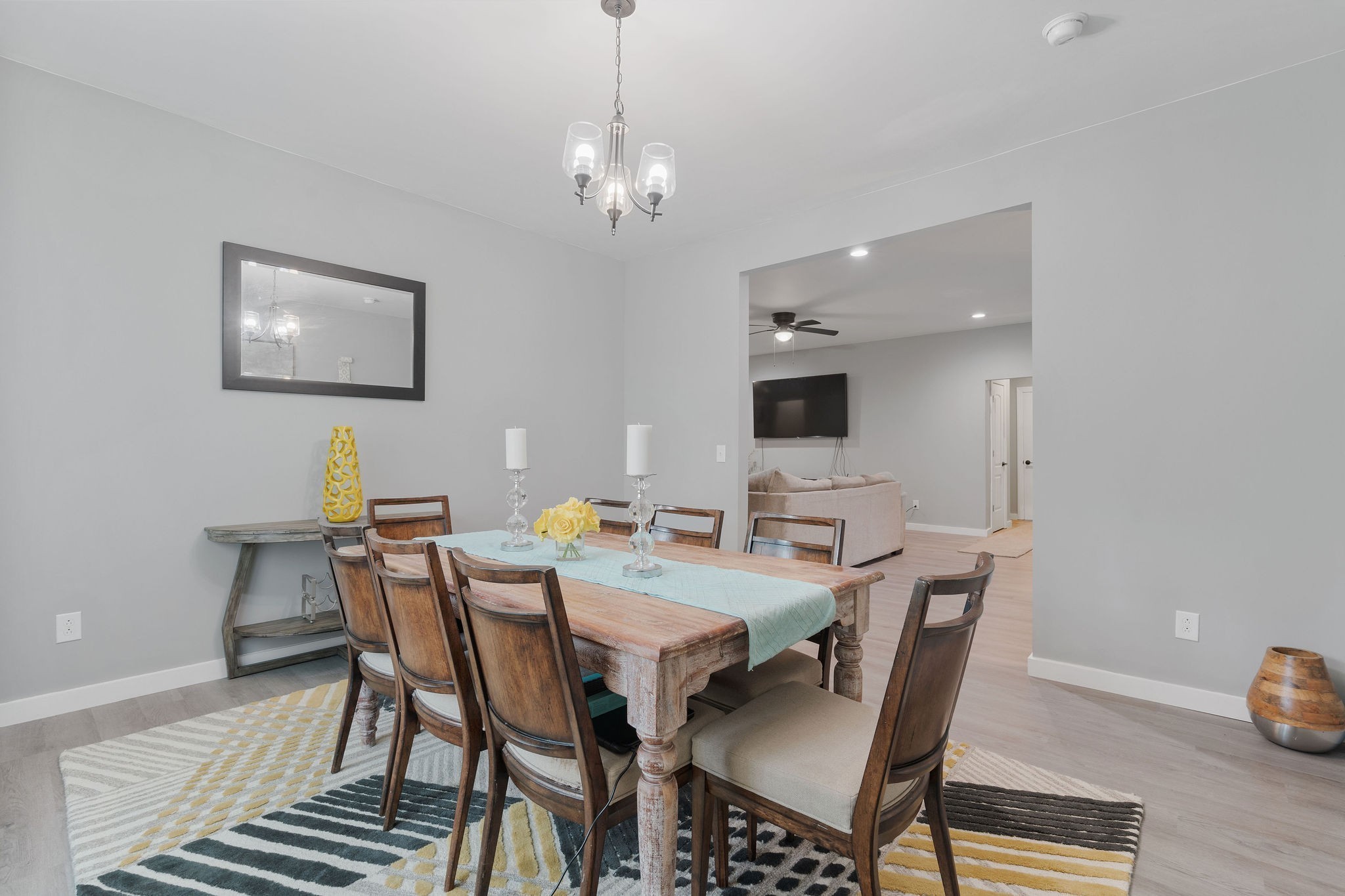 286 Emily Lane Bell Buckle, TN 37020 - Photo 22 of 38 a view of a dining room with furniture and wooden floor