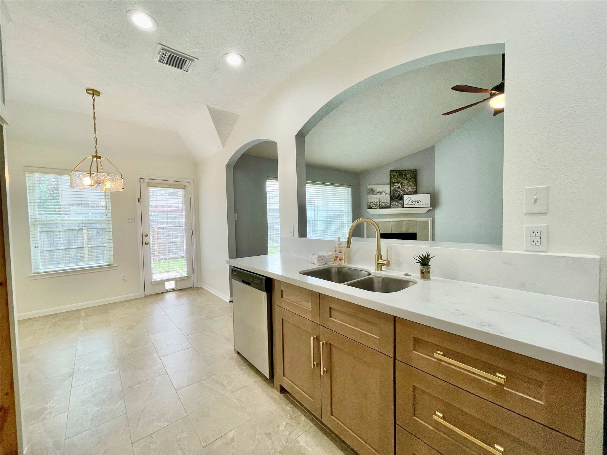 20503 Spring Aspen Lane Spring, TX 77388 - Photo 7 of 25 Light and Bright Breakfast Nook with pet friendly mini door