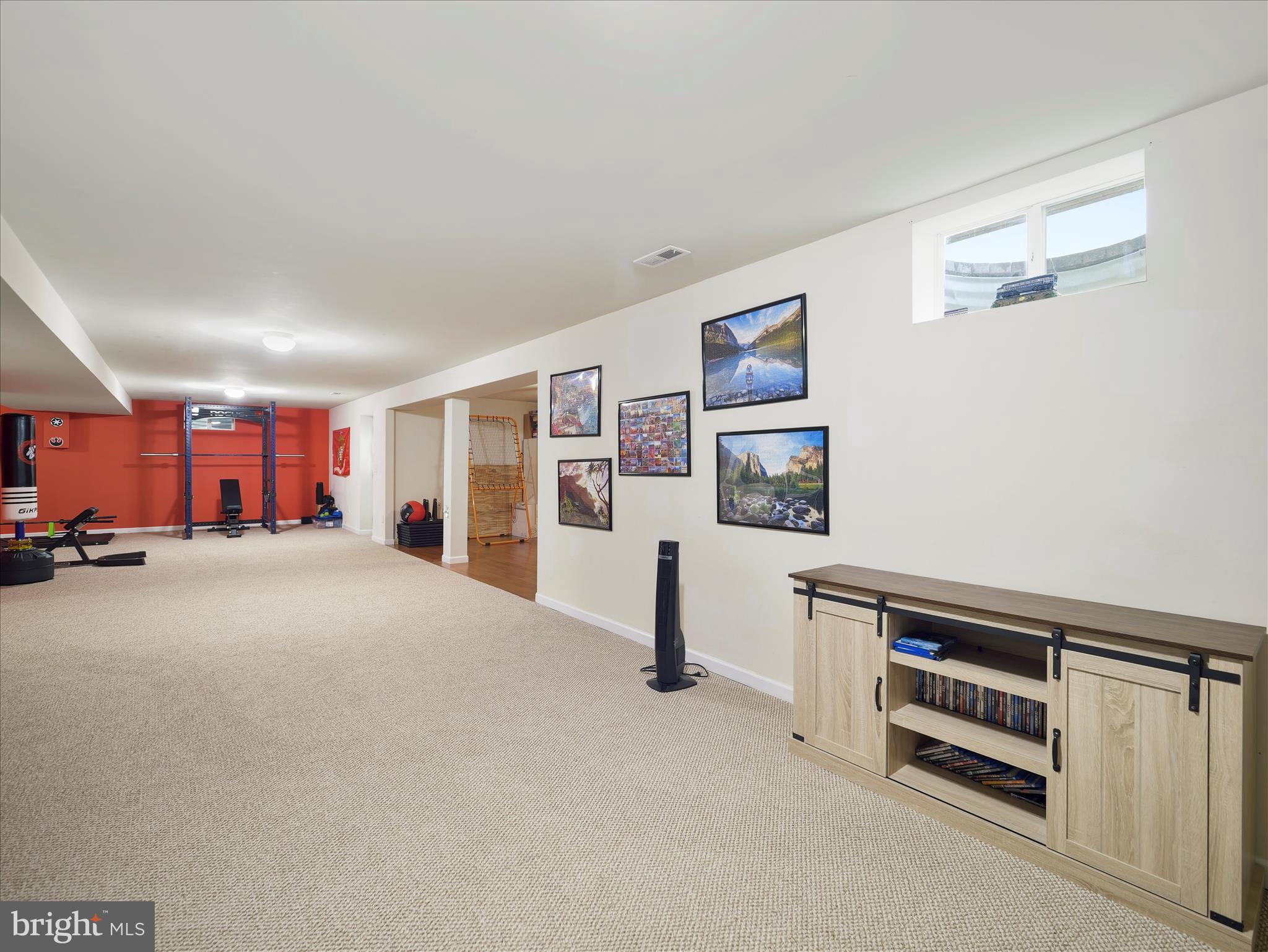 837 Triumphant Way Falling Waters, WV 25419 - Photo 56 of 66 a living room with furniture and a flat screen tv