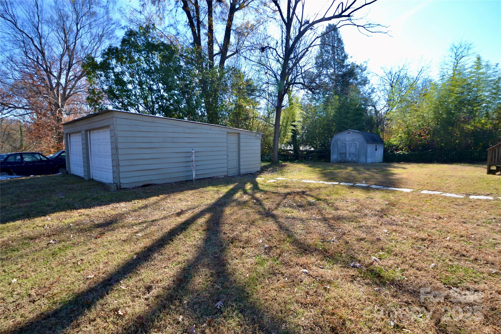 512 2nd Street Spencer, NC 28159 - Photo 30 of 33 a view of a backyard of the house