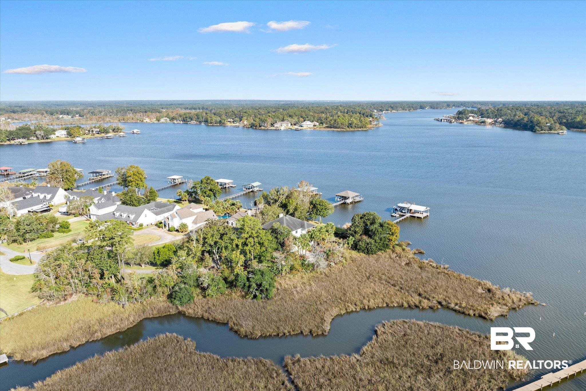 4930 River Trace Theodore, AL 36582 - Photo 53 of 57 Bird's eye view featuring a water view