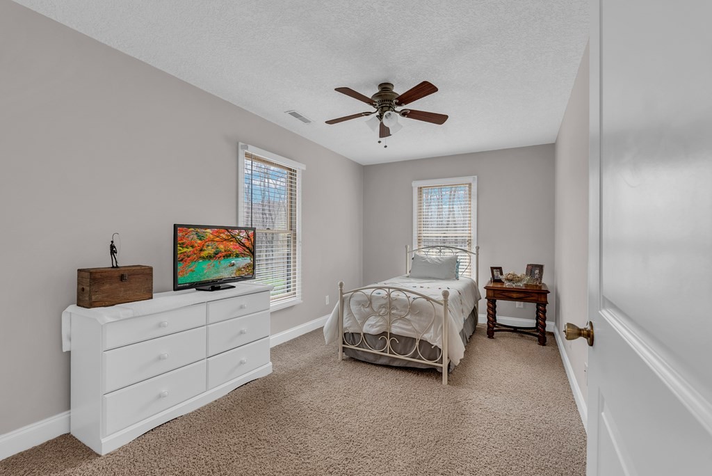 465 Hickory Lane Sparta, TN 38583 - Photo 39 of 46 a bedroom with furniture and a flat screen tv