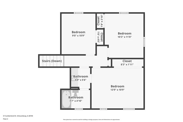 $384,900 | 21 Cumberland Drive, Schaumburg, IL 60193