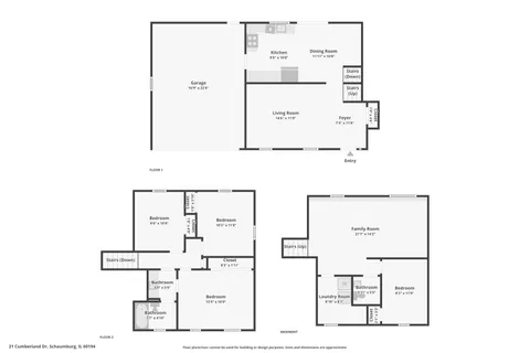$384,900 | 21 Cumberland Drive, Schaumburg, IL 60193