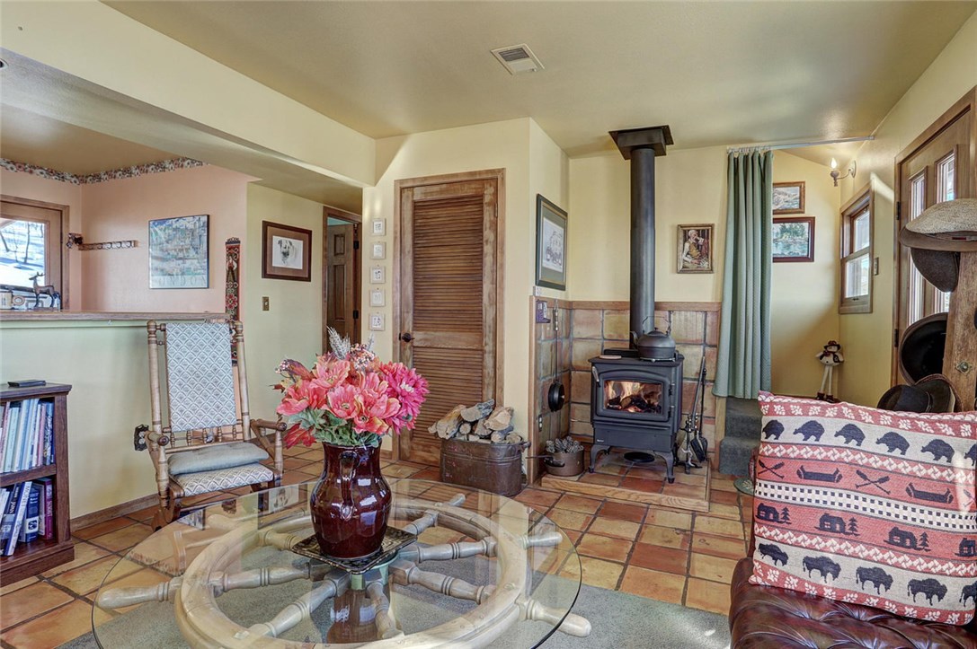 4283 Buffalo Ridge Road Como, CO 80432 - Photo 4 of 35 New wood burning stove which heats up the home quite nicely.