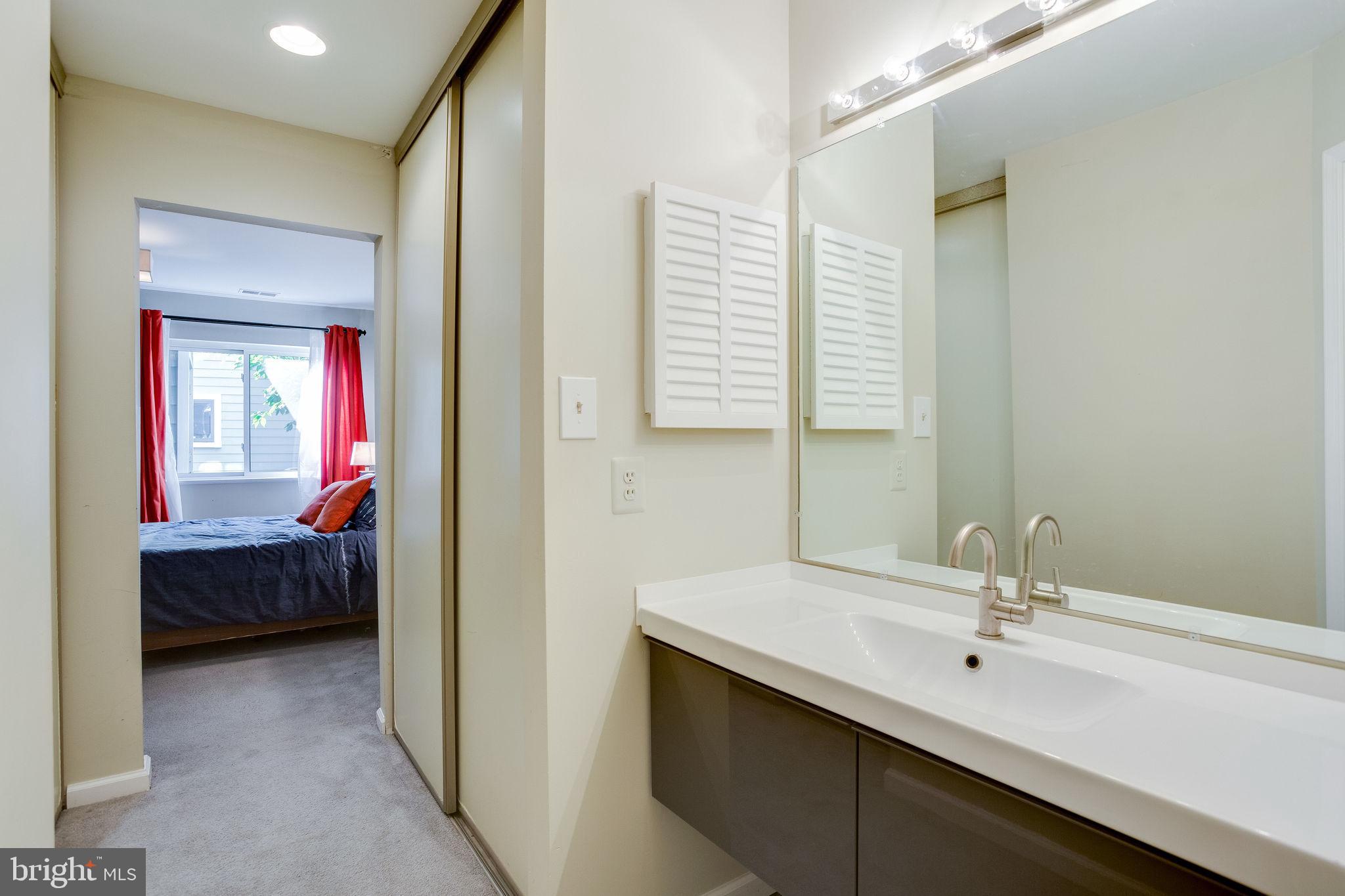 1911 Villaridge Drive, Unit A Reston, VA 20191 - Photo 25 of 35 2 large closets in master bedroom