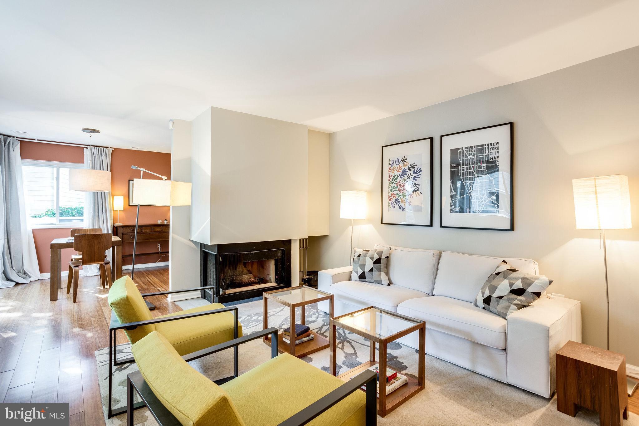1911 Villaridge Drive, Unit A Reston, VA 20191 - Photo 4 of 35 Welcoming living room