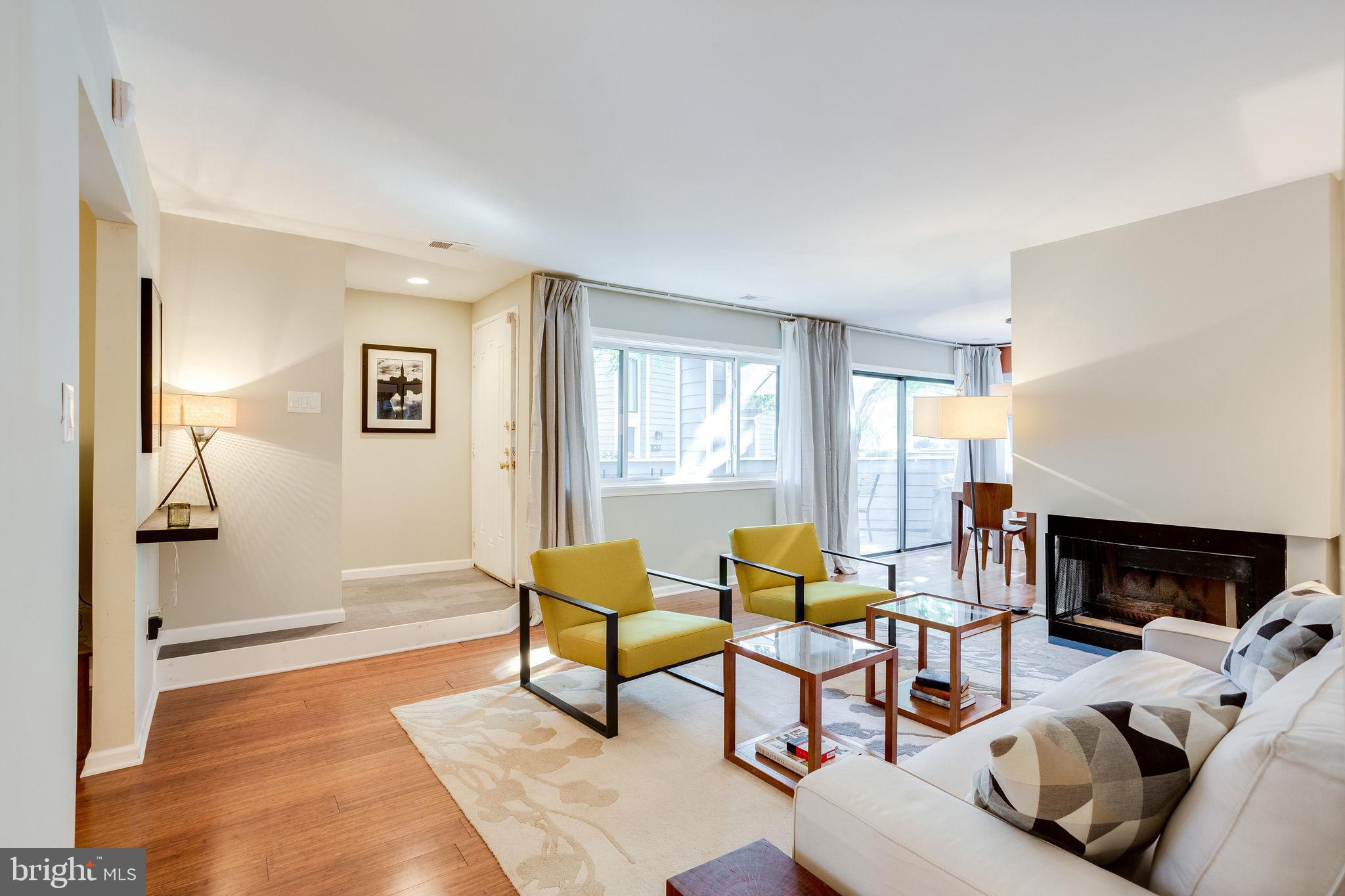 1911 Villaridge Drive, Unit A Reston, VA 20191 - Photo 6 of 35 Wood burning fireplace