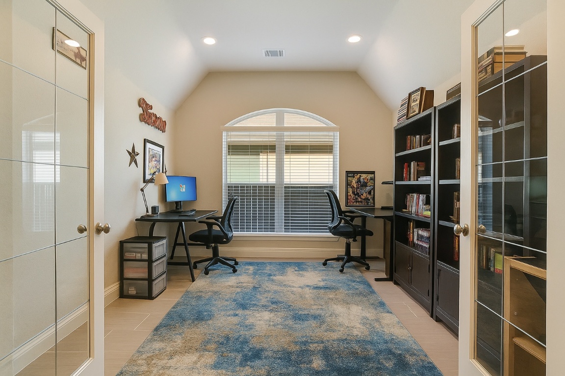 541 Cortona Lane Georgetown, TX 78628 - Photo 4 of 19 a view of a workspace with furniture