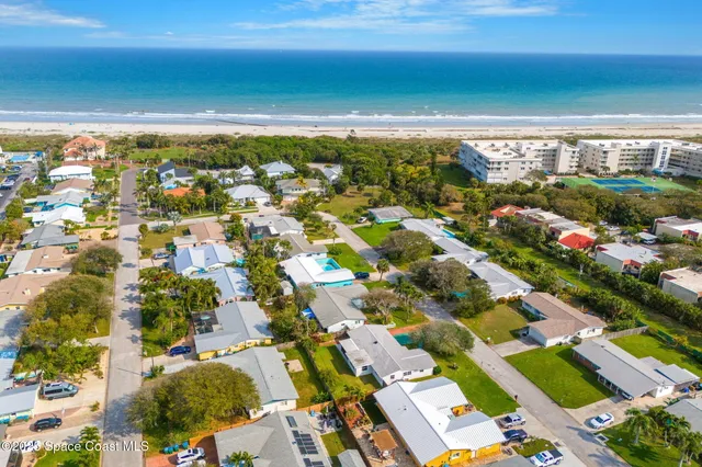 a view of city and ocean