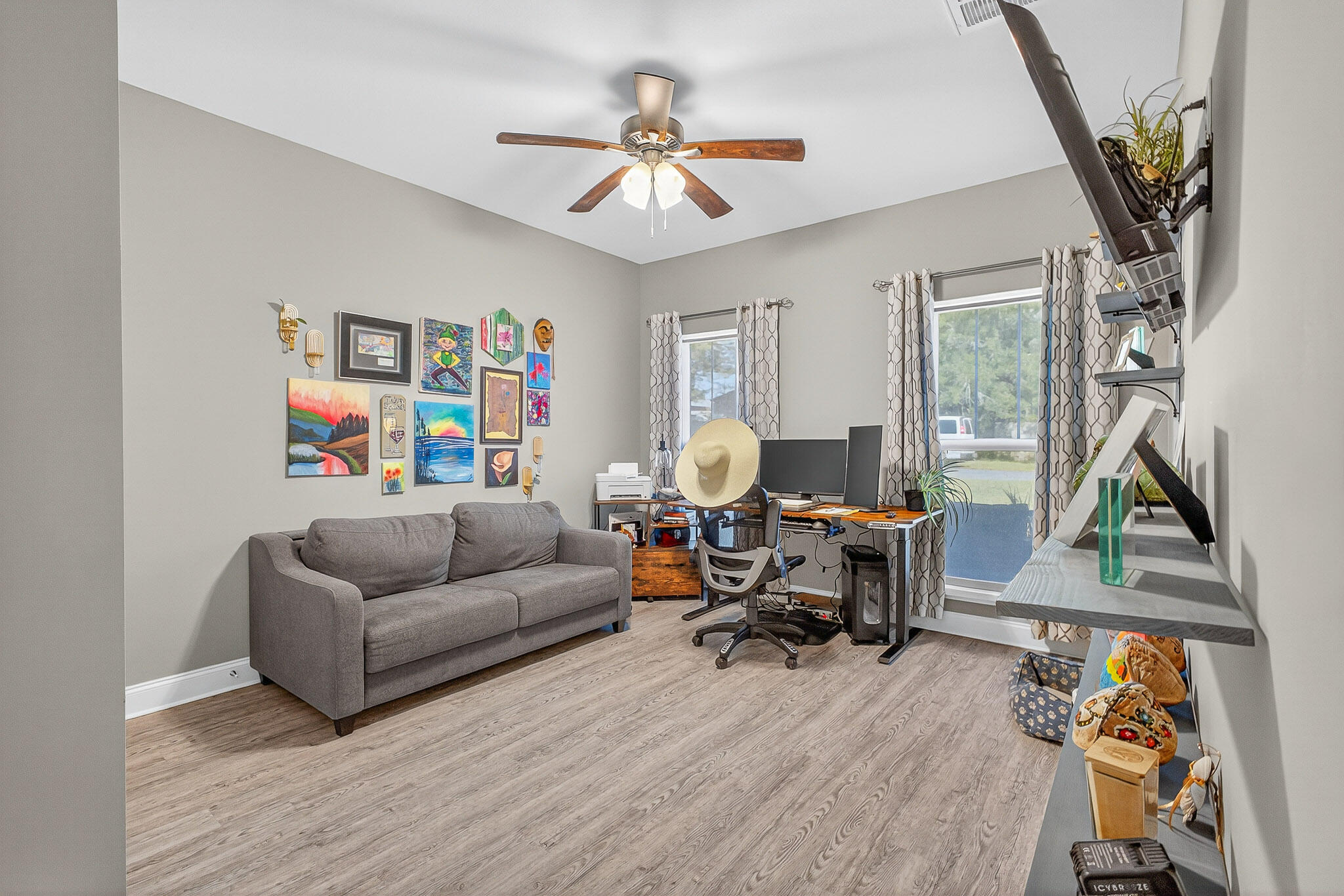 61 B 6th Street Shalimar, FL 32579 - Photo 5 of 59 a living room with furniture and a window