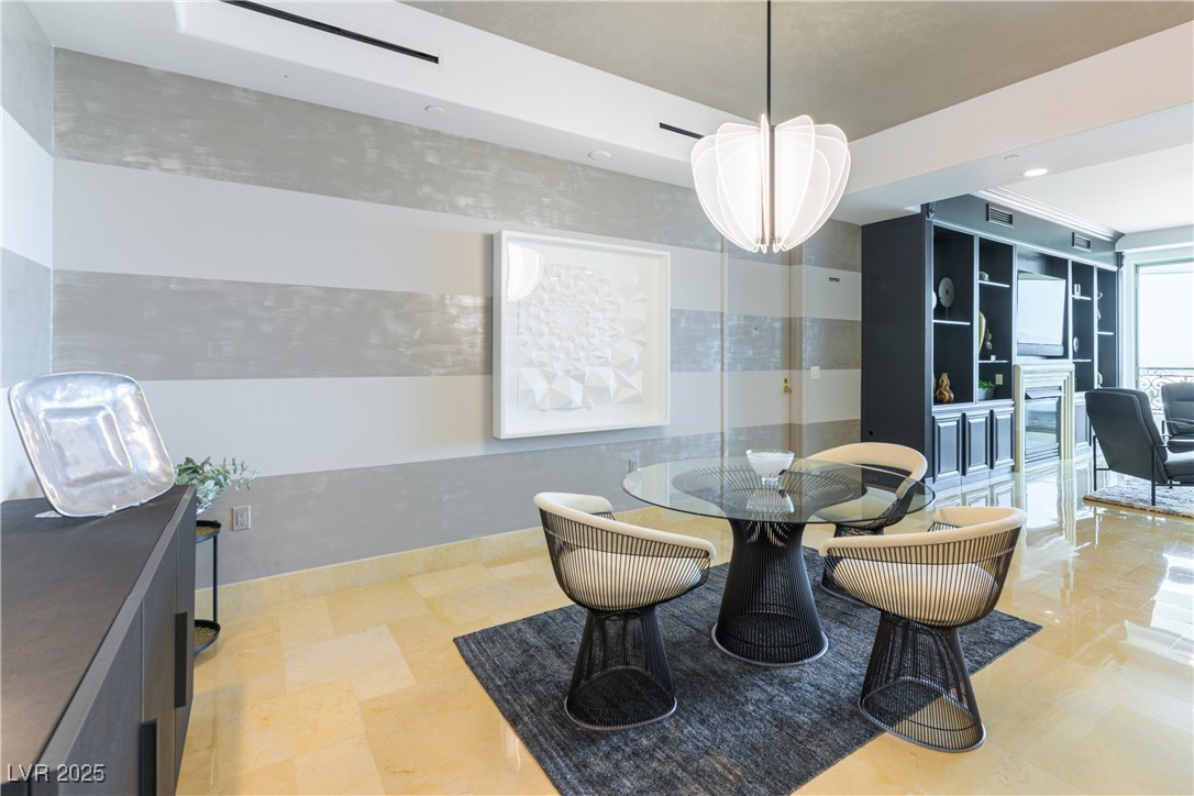 9101 Alta Drive, Unit 505 Las Vegas, NV 89145 - Photo 2 of 64 Dining space featuring recessed lighting